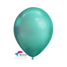Green Chrome Latex Balloon 12 inch