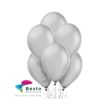 Silver latex Balloon 12 inch