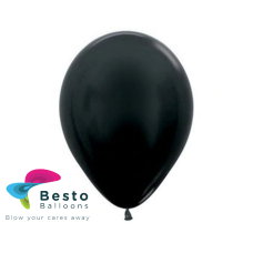 Black Latex Balloon 9 inch