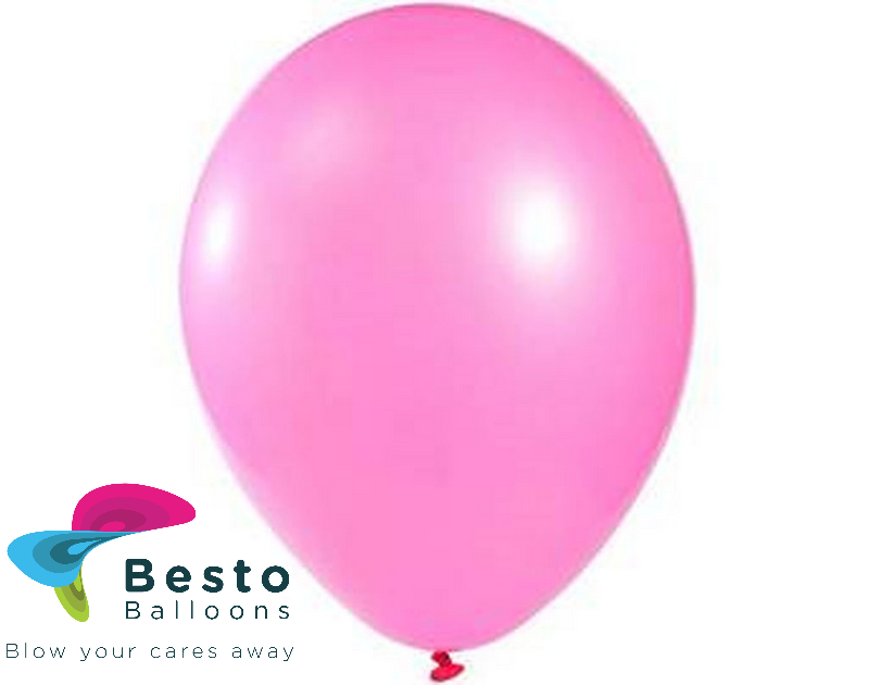 Pink Latex Balloon 9 inch