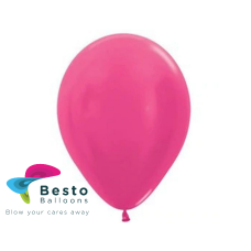 Dark Pink Latex Balloon 9 inch