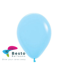 Light Blue latex balloon 9 inch