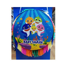Baby Shark Piñata 18" Round