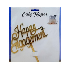 Happy Wedding / Engagement Cake Topper