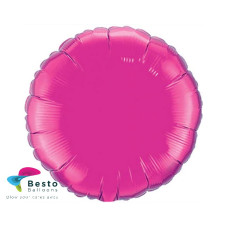Pink Circle Shape Foil Balloon