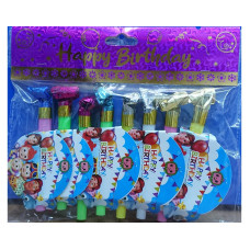 Cocomelon Theme Party Whistles