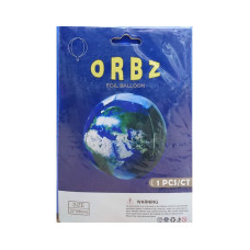 World Globe Shaped Foil Balloon
