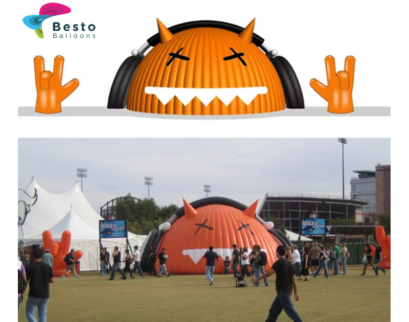 Customized Inflatable Tents & Kiosks