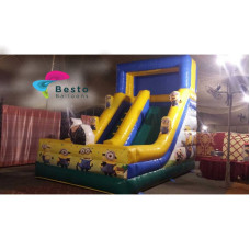 Minion Inflatable Slides and Bouncing Combo Rental Service
