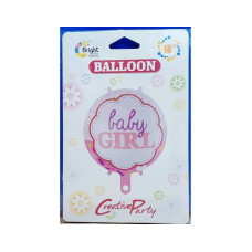 Its a Baby Girl Foil  Balloons 18 inch