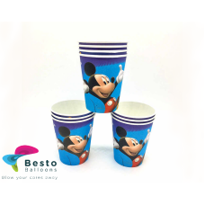 Mickey Mouse Paper Cups 10 pc Mickey Mouse Paper Cups 10 pc