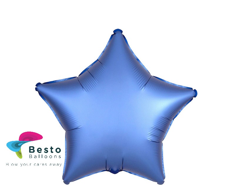 Royal Blue Star Shape Foil Balloon