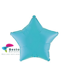 Sea Blue Star Shape Foil Balloon