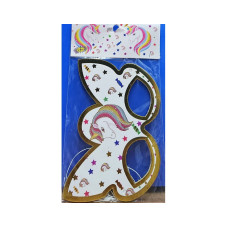 Unicorn Shape Eye Masks 10 Pcs Pack