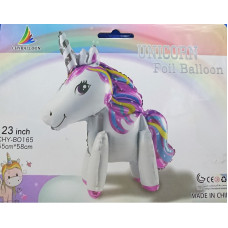 Unicorn Shaped Foil Balloon