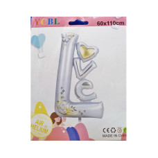 Love Alphabet Foil Balloon