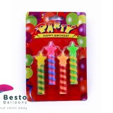 Party Candle Star 3Pcs Pack