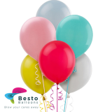 Plain latex balloon 12"inch
