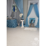 Blue & White Baby Arrival Party Decoration