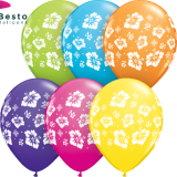Customized Flower Double Side Print Balloons (3)