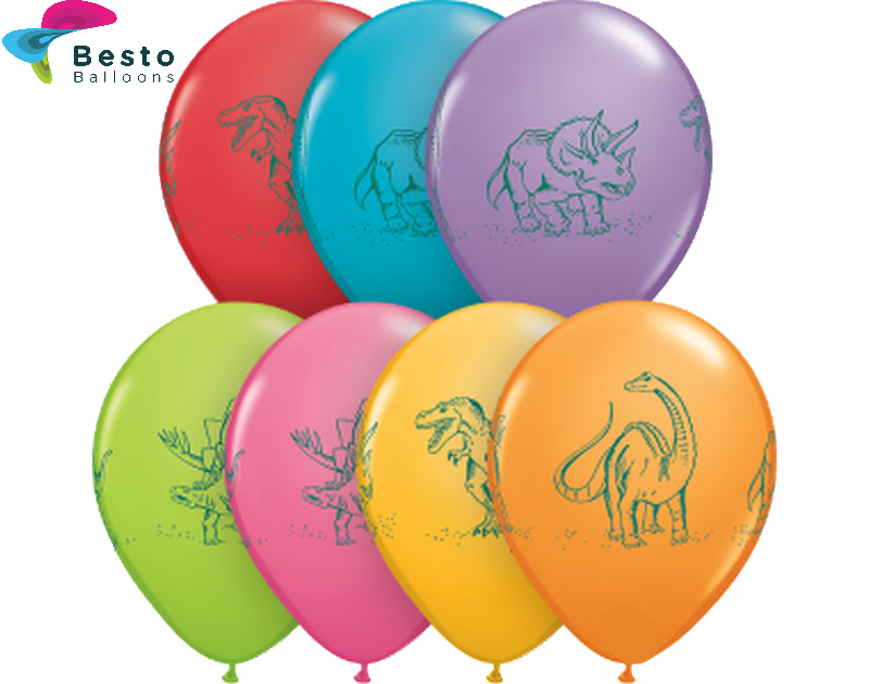Customized Jungle Theme Animal Double Side Print Balloons (3)