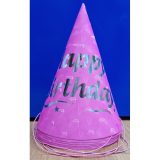Happy Birthday Caps Pink