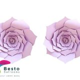 Lilac Paper Flower