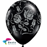 Customized Rose Double Side Print Balloons