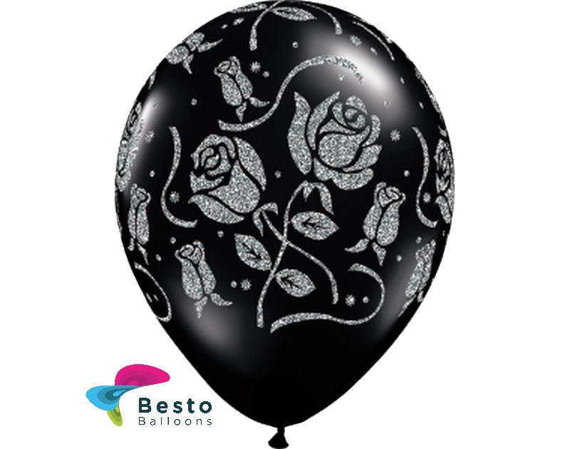 Customized Rose Double Side Print Balloons