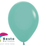 Aquamarine Latex Balloon 9 inch
