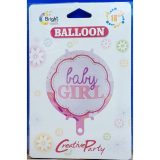 Its a Baby Girl Foil  Balloons 18 inch