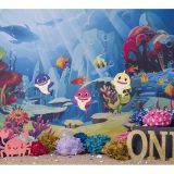 Baby Shark Backdrop 3x4 (Ready-Made)