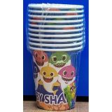 Baby Shark Paper Cups 10 Pcs Pack