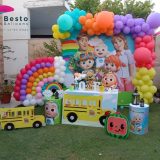 Cocomelon Theme Balloon Decoration
