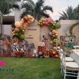 Jungle Theme Balloon Decoration