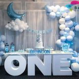 Pastel Blue Balloon Garland Decoration