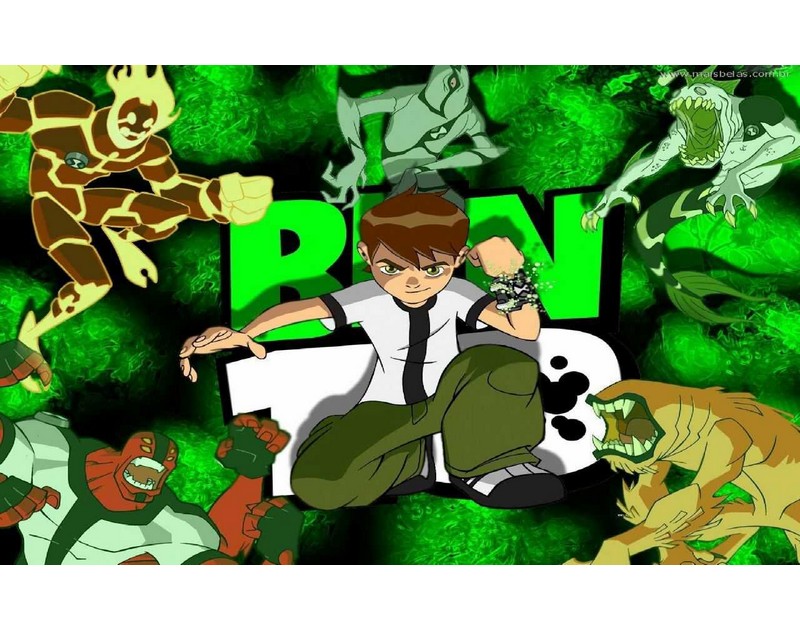 Ben 10 Backdrop 3x4 (Ready-Made)