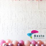 Floated Balloon Decoration Berry Blush
