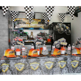 Monster Truck Theme Party Decoration