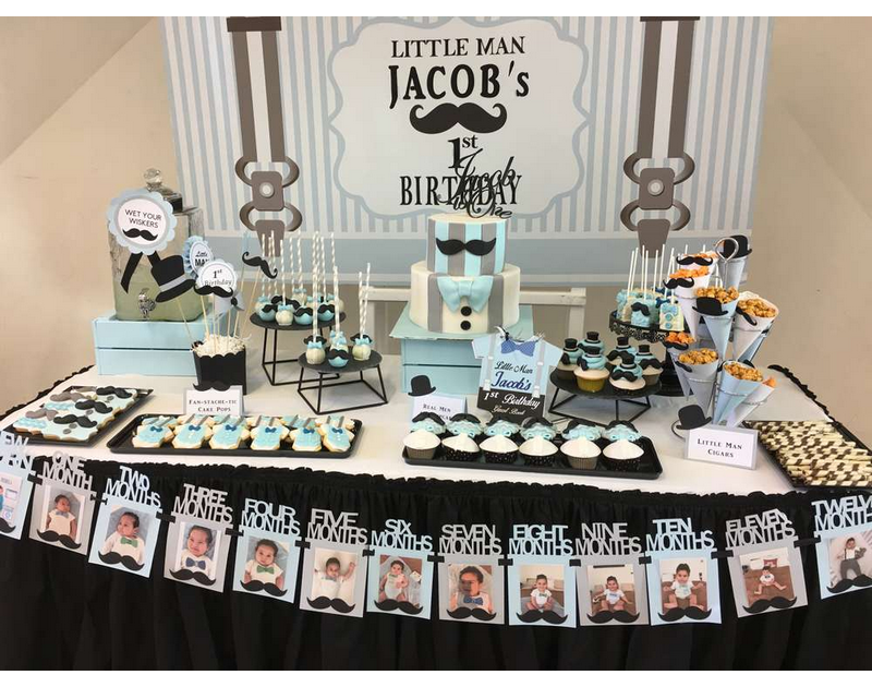 Little Man Theme Party Decoration