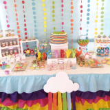 Rainbow Theme Party Decoration