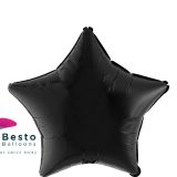 Black Star Shape Foil Balloon