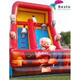Boss Baby Inflatable Slide and Bouncing Combo Rental Service for Karachi Only