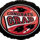 Congrats Grad Foil Balloon Single