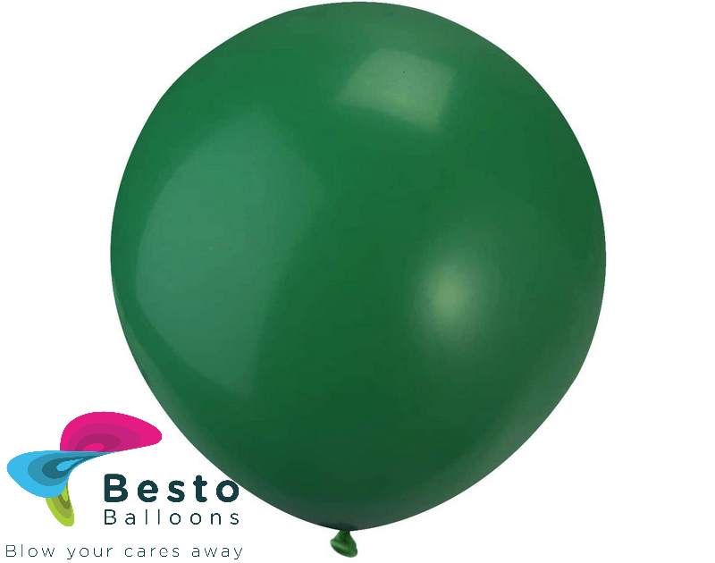 Dark Green Latex Balloon 18 inch