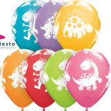 Customized Dinosaurs Double Side Print Balloons
