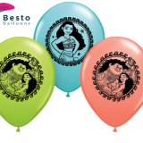 Customized Disney Moana Double Side Print Balloons
