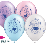 Customized Disney Princesses Character Double Side Print Balloons (2)