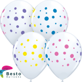 Customized Dots Double Side Print Balloons