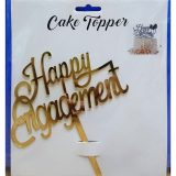 Happy Wedding / Engagement Cake Topper